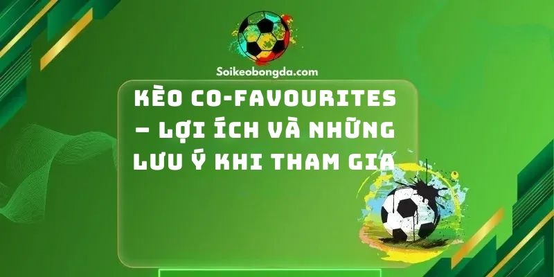 Kèo Co-Favourites – Lợi Ích Và Những Lưu Ý Khi Tham Gia