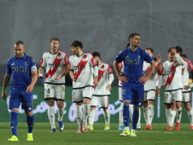 Rayo Vallecano vs Real Oviedo - Tiến đội khách xuống hạng