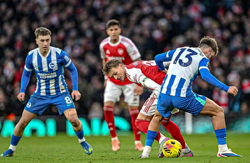 Soi kèo Brighton vs Arsenal Vòng 29 Ngoại Hạng Anh